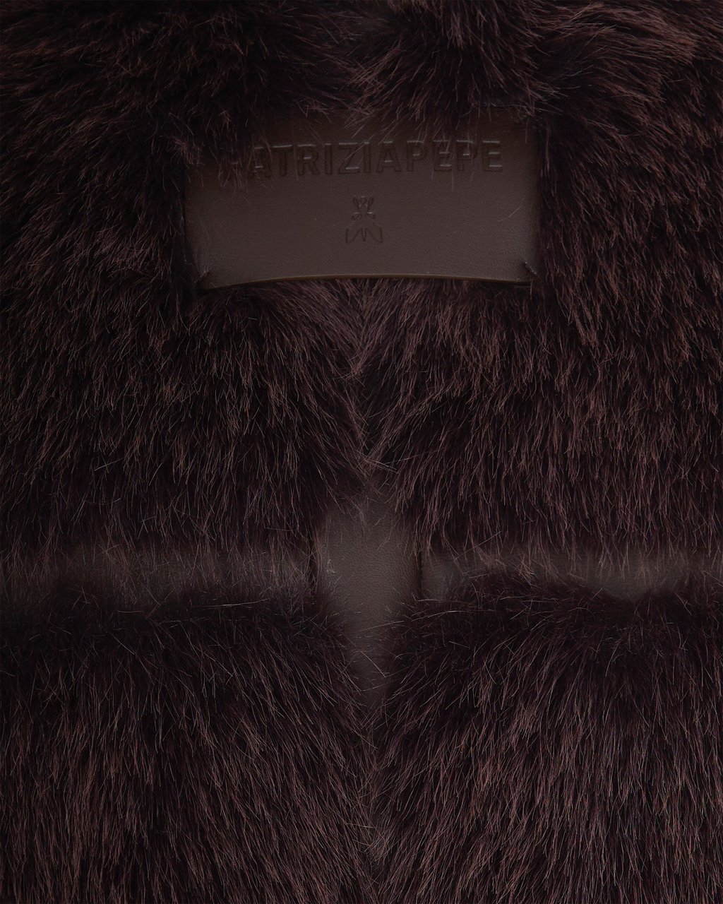 Patrizia Pepe Coats Deepchocolate Melang Bruin