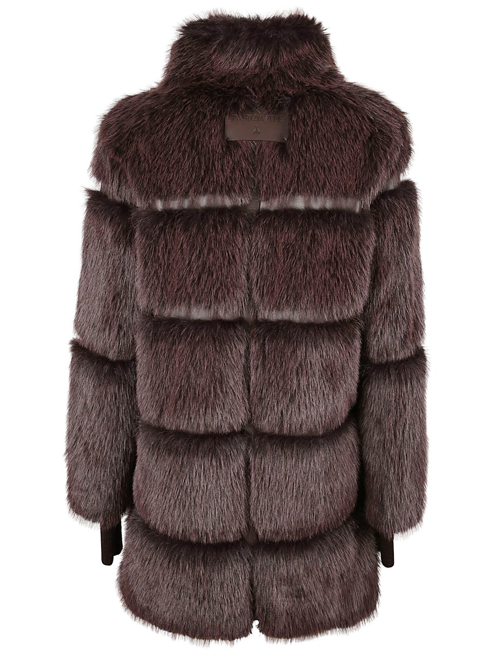 Patrizia Pepe Midi Coat Brown Bruin