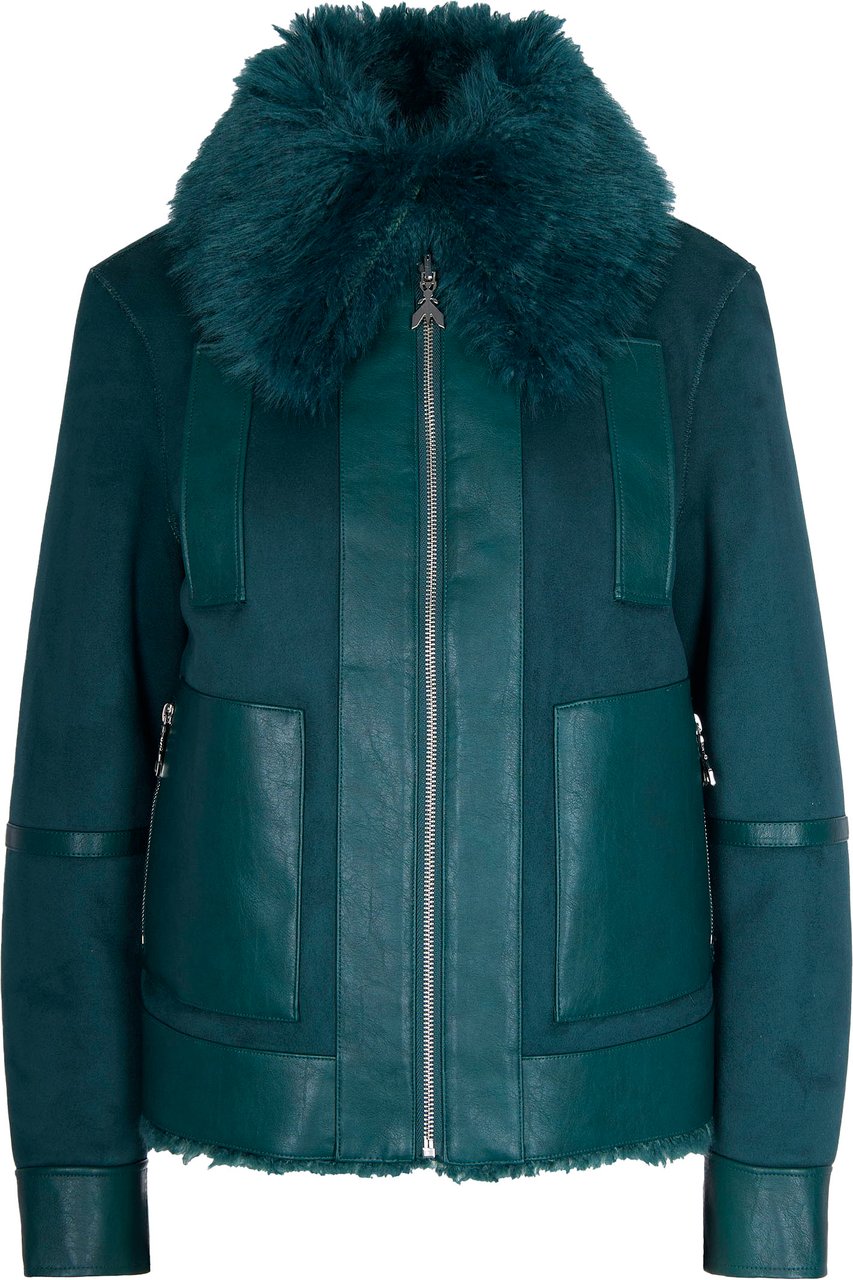 Patrizia Pepe Coats Deep Green Groen