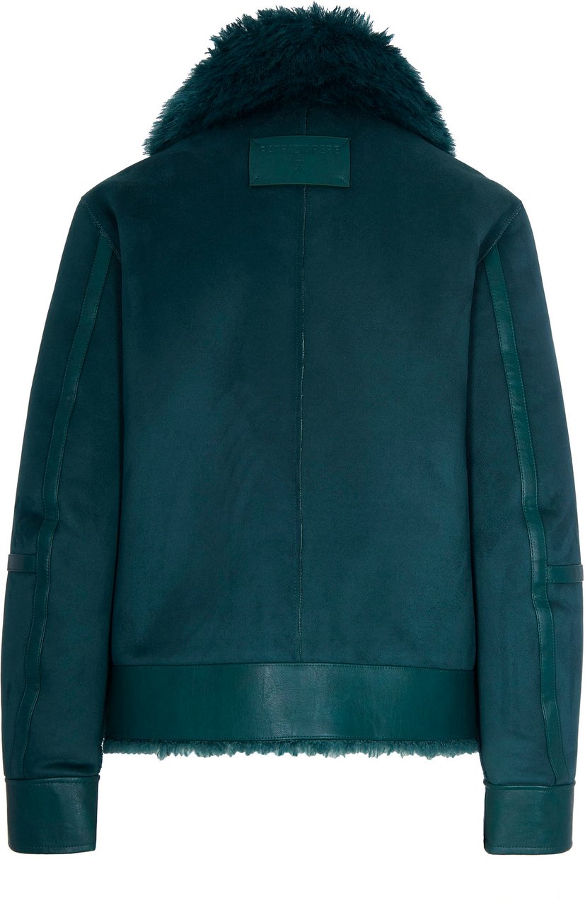 Patrizia Pepe Coats Deep Green Groen