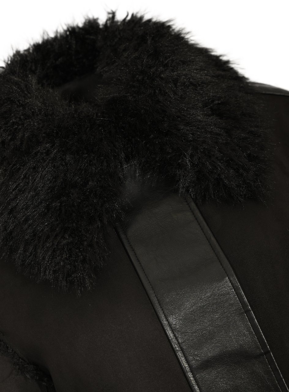 Patrizia Pepe Coats Black Zwart