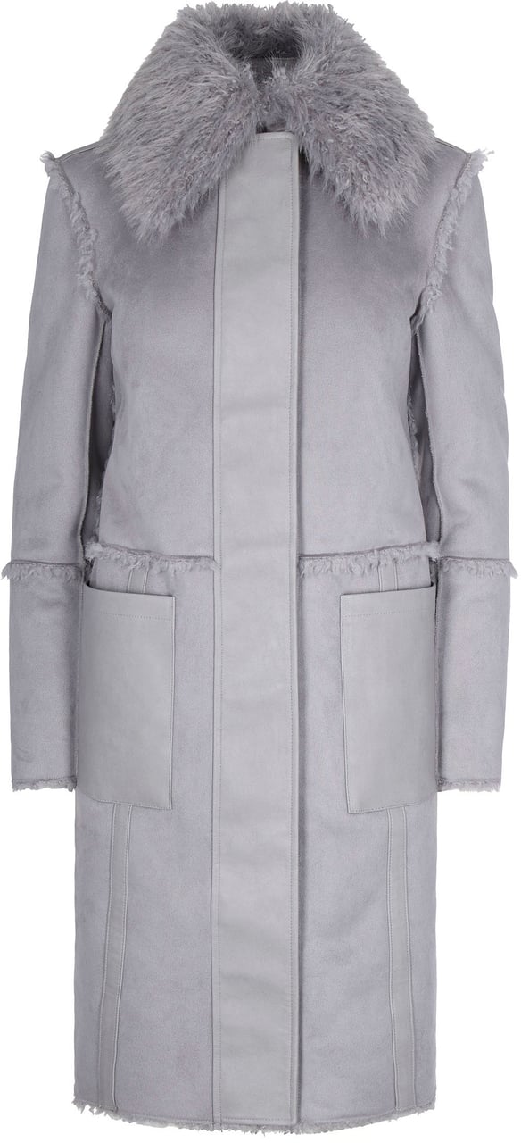 Patrizia Pepe Coats Mistery Gray Grijs