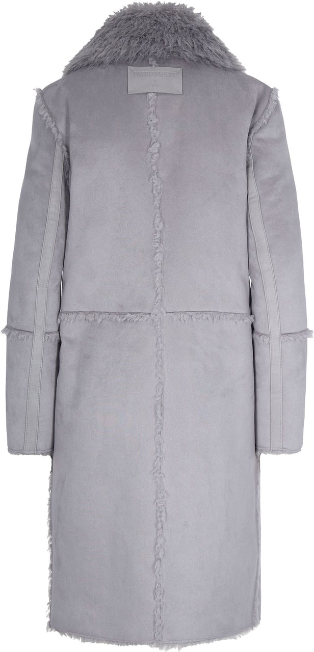 Patrizia Pepe Coats Mistery Gray Grijs