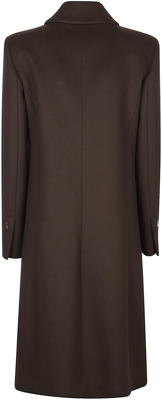 Patrizia Pepe Coat Brown Bruin