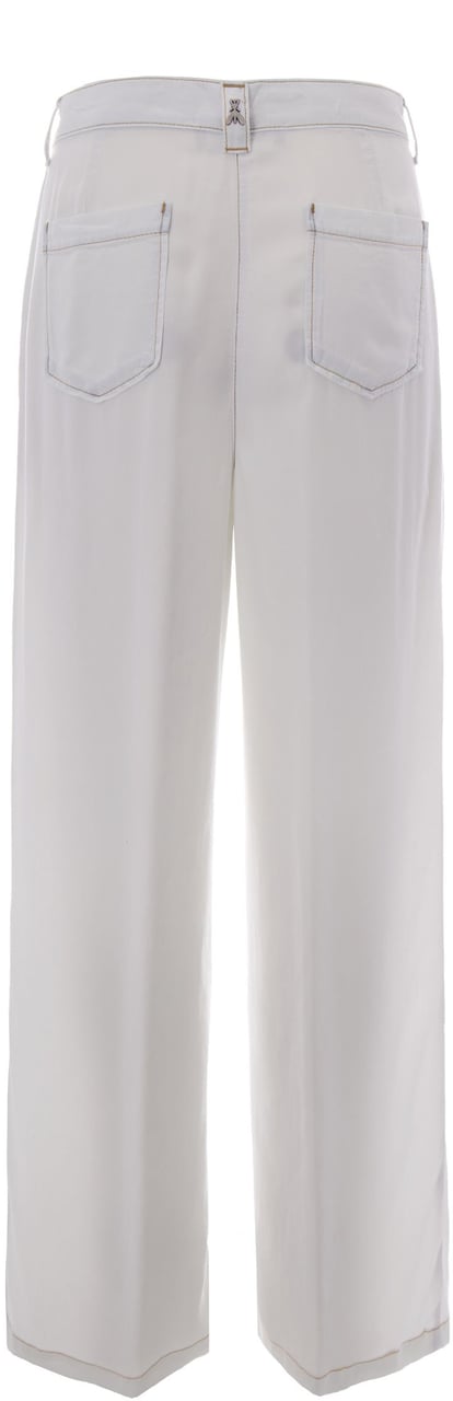 Patrizia Pepe Jeans Super Bleach Tencel Wit