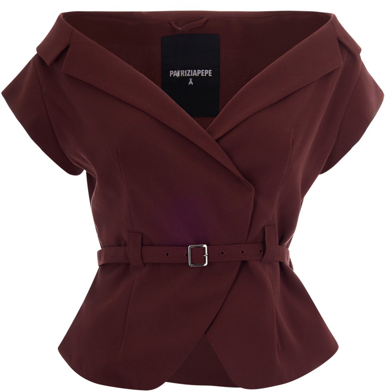 Patrizia Pepe Jackets Wood Brown Bruin