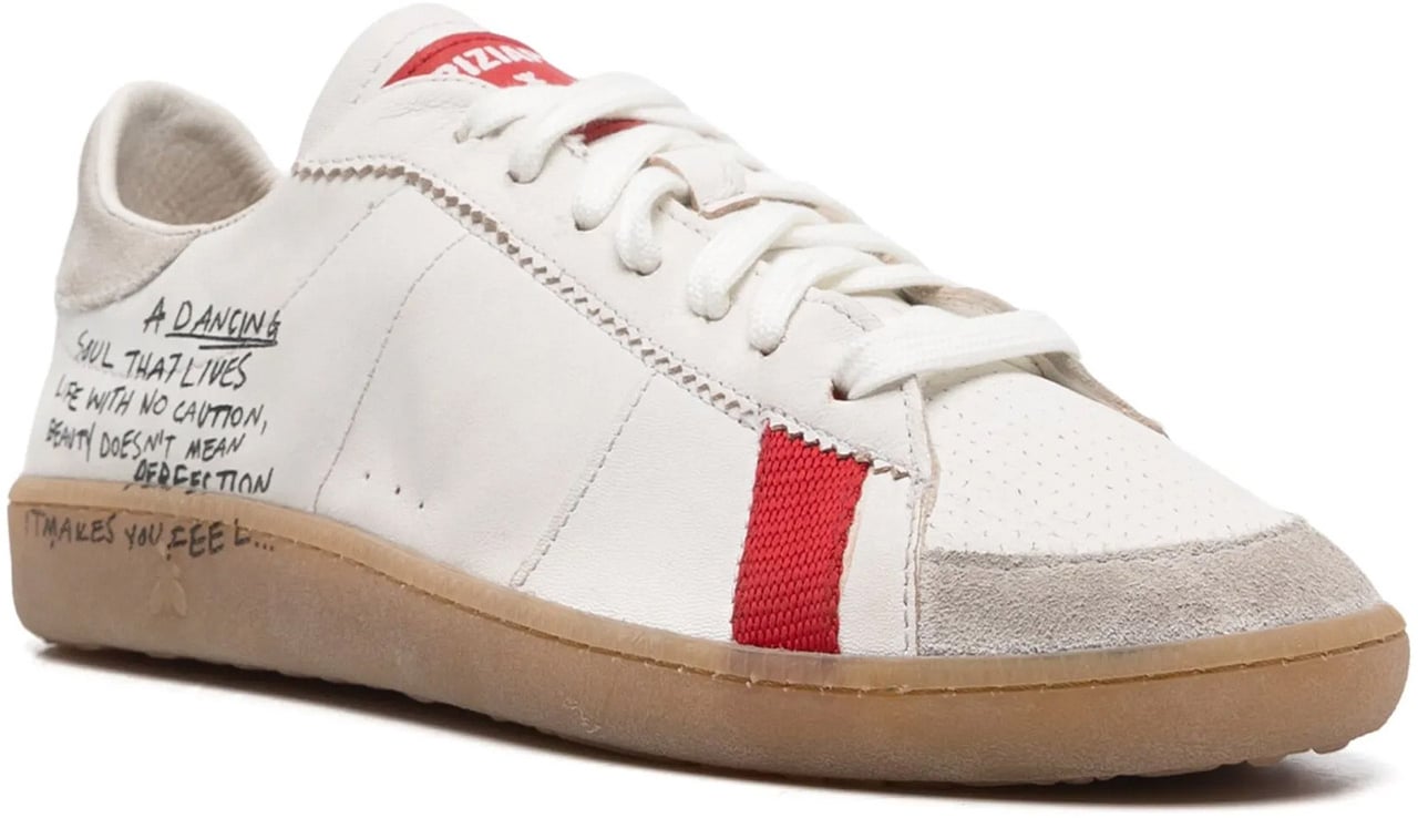 Patrizia Pepe Sneakers White Red Rood