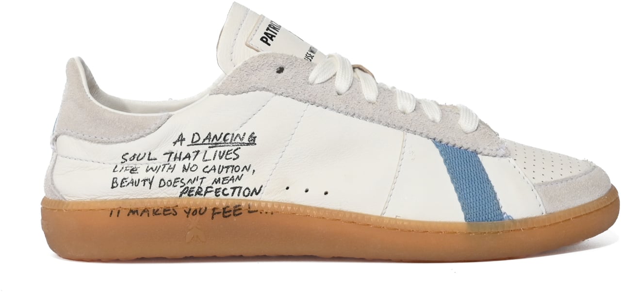 Patrizia Pepe Sneakers White E Blue Wit