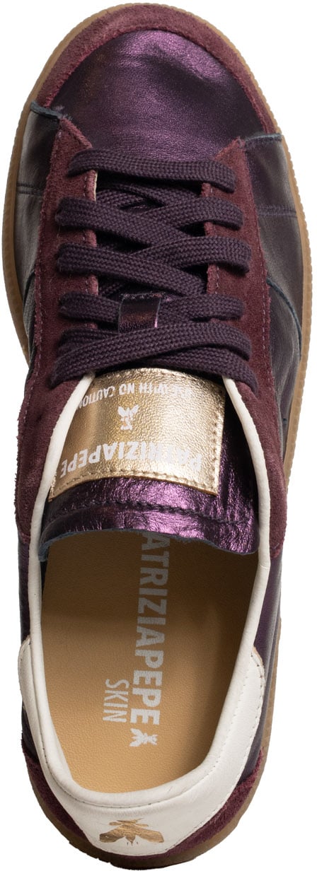 Patrizia Pepe Sneakers Shiny Purple Paars
