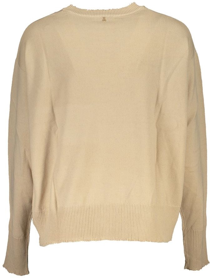 Patrizia Pepe Beige Tessuto Womens Sweater Beige
