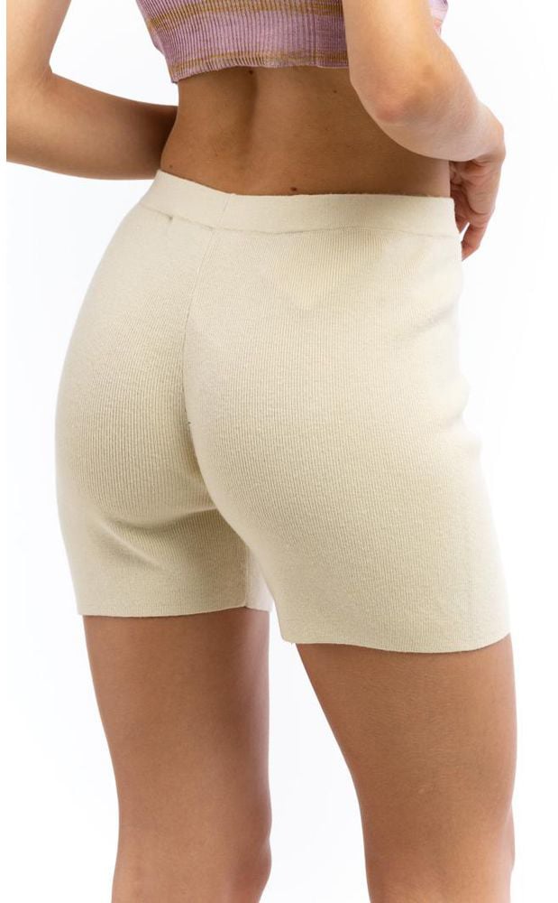 Patrizia Pepe Beige Nylon Leggings Beige