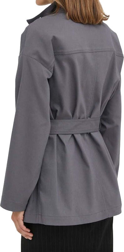 Patrizia Pepe Jacket Trench Grijs