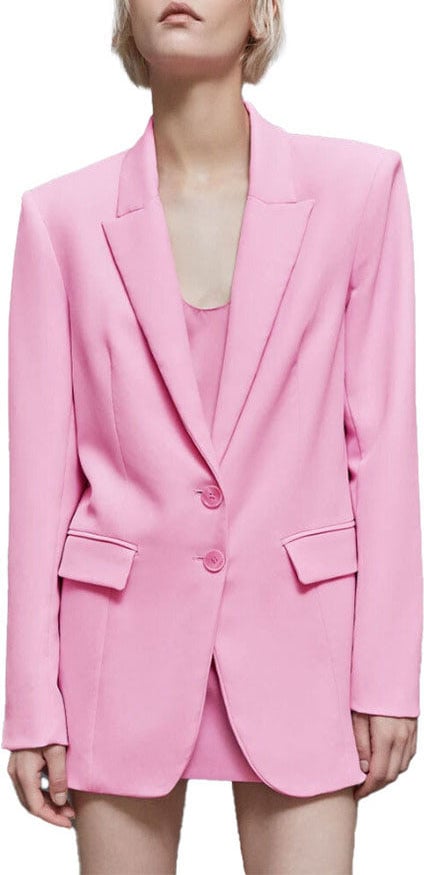 Patrizia Pepe Jacket Cold Pink Roze