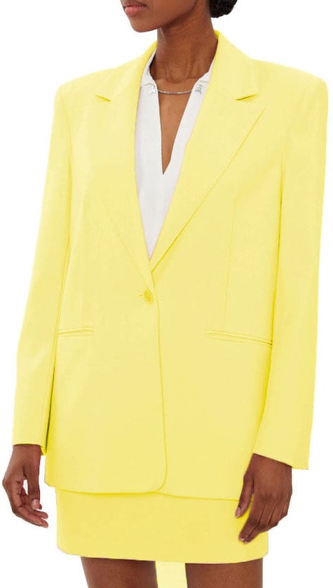 Patrizia Pepe Jacket Dreamlike Yellow Geel