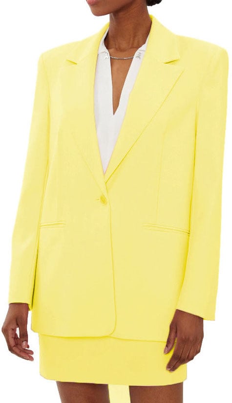 Patrizia Pepe Jacket Dreamlike Yellow Geel