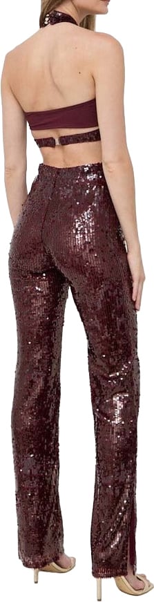 Patrizia Pepe Patrizia Pepe Dress Burgundy Rood