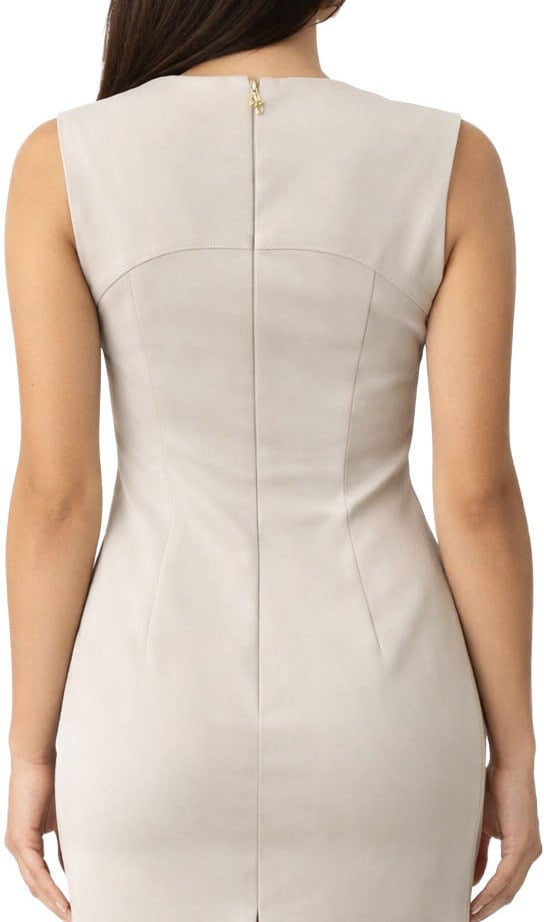 Patrizia Pepe Dress Utopia Grey Grijs