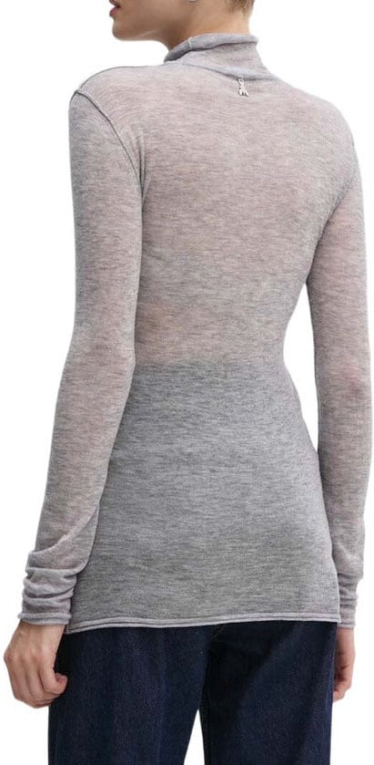 Patrizia Pepe Knitwear Grey Melange Grijs