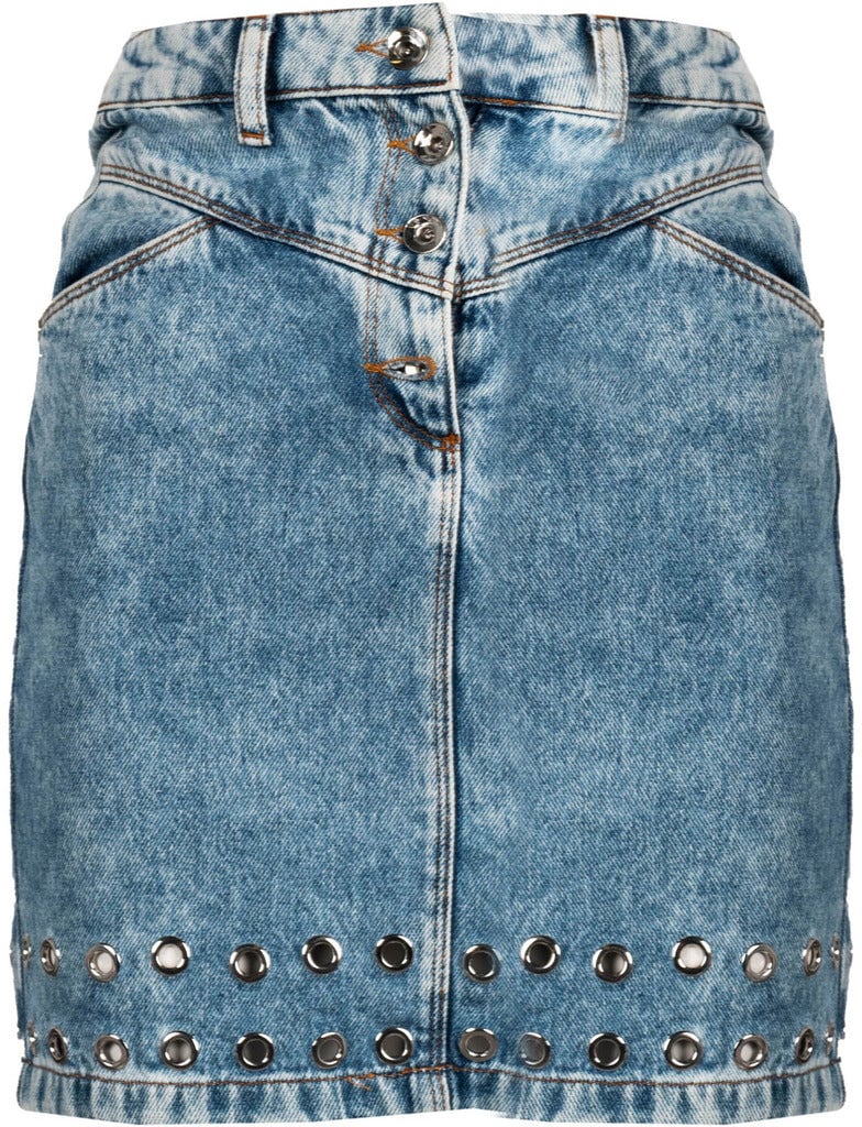 Patrizia Pepe Patrizia Pepe Denim Skirt Blue Divers