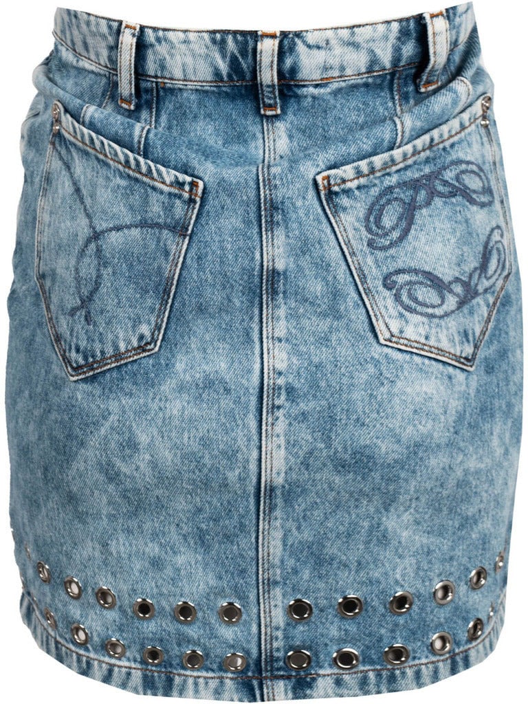 Patrizia Pepe Patrizia Pepe Denim Skirt Blue Divers