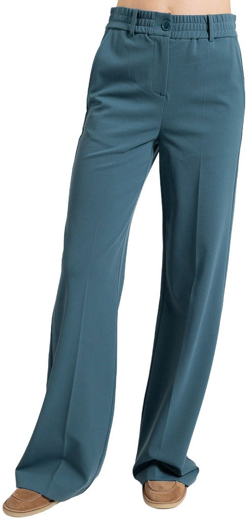 Patrizia Pepe Trousers Mineral Green Groen