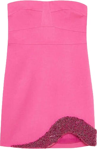 Patrizia Pepe Dress Fuchsia Divers