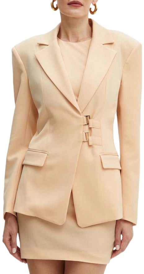 Patrizia Pepe Jacket Golden Beige Beige