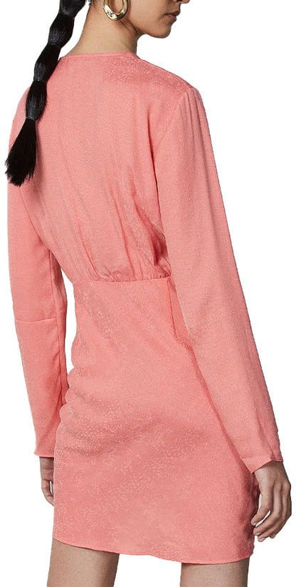 Patrizia Pepe Dress Color Salmone Oranje