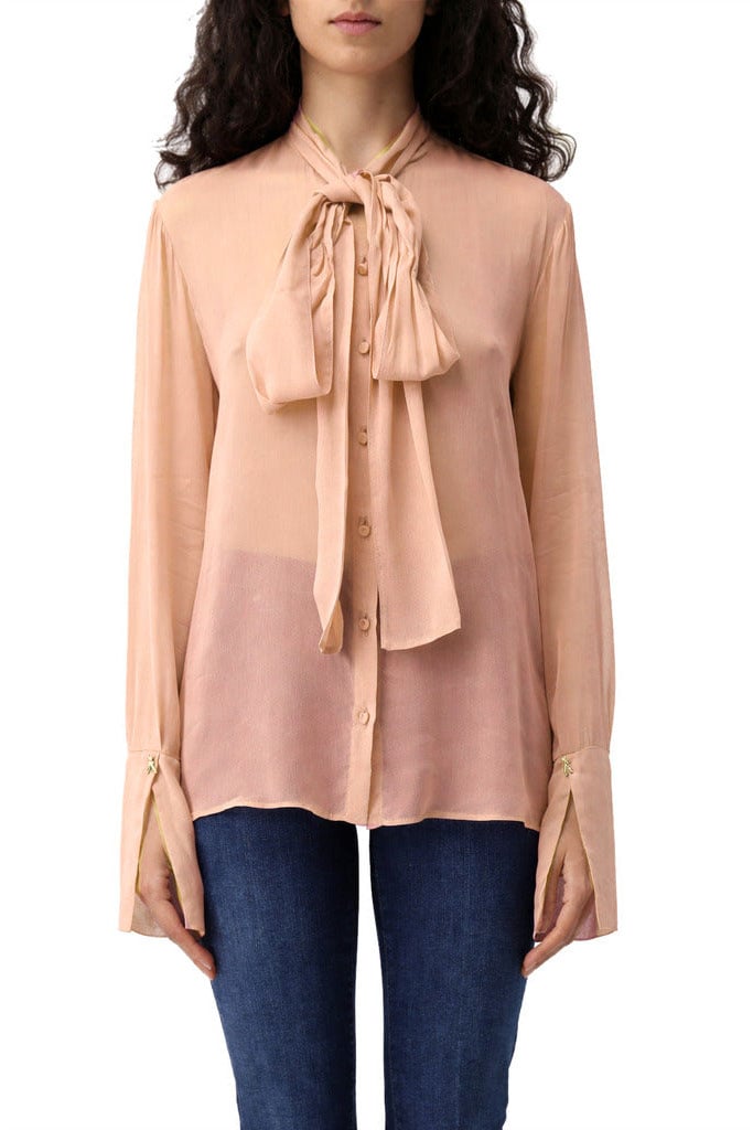 Patrizia Pepe Blusa Astral Blush Roze