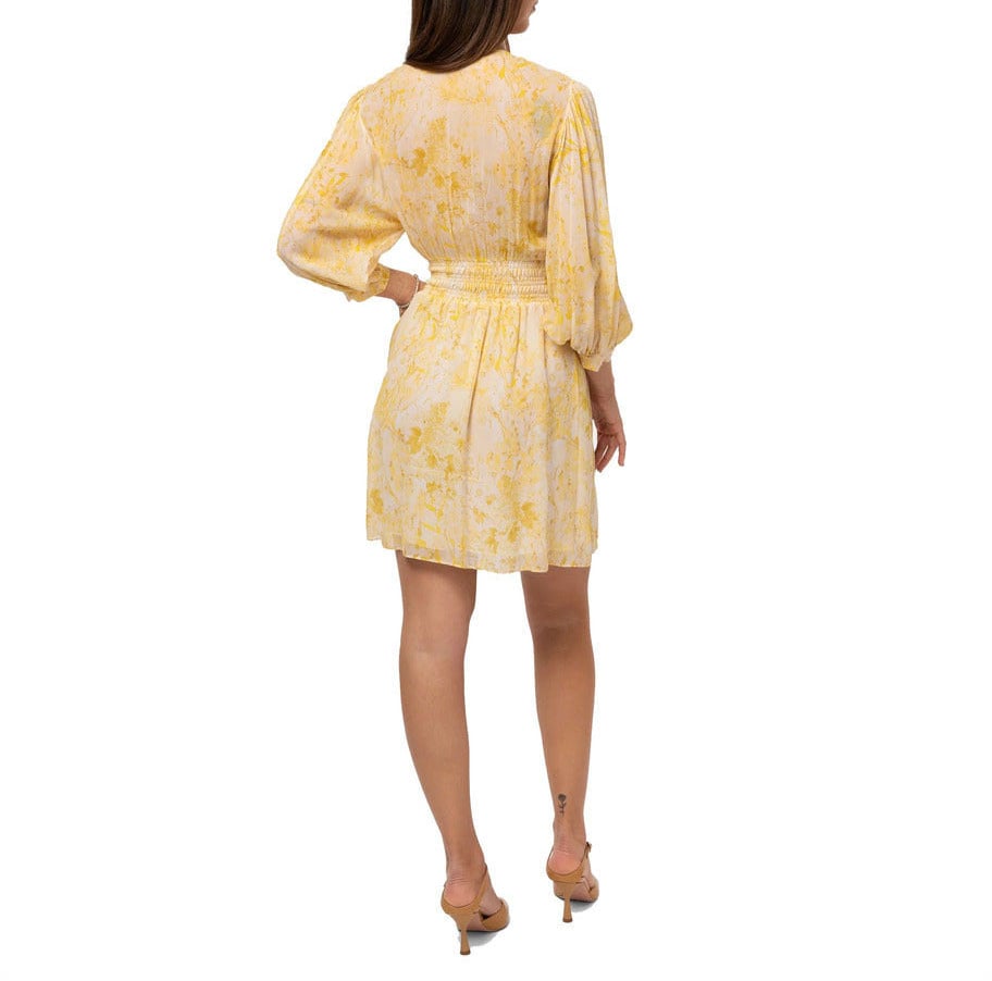 Patrizia Pepe Abitino Yellow Flowers Geel
