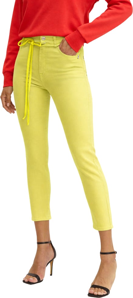 Patrizia Pepe Trousers Dreamlike Yellow Geel