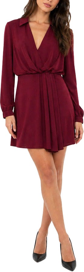Patrizia Pepe Dress Martin Red Rood