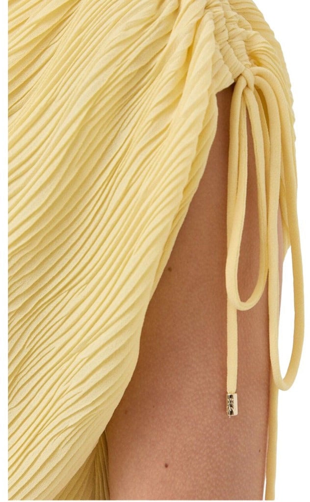 Patrizia Pepe tuta clarity yellow Geel