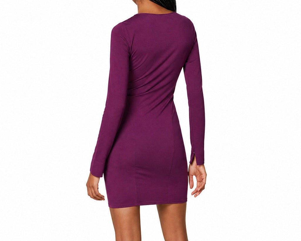 Patrizia Pepe Dress Futuristic Purple Paars
