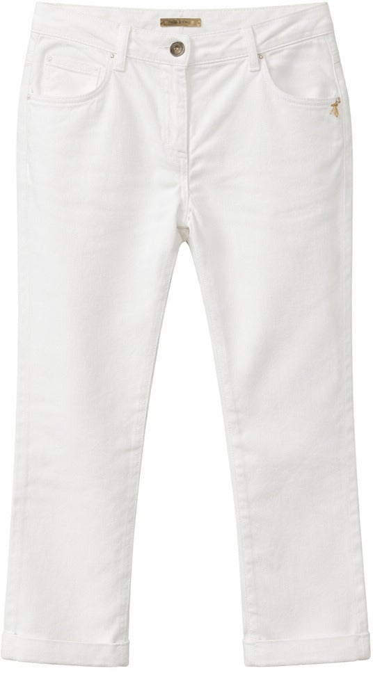 Patrizia Pepe Trousers Bianchi Wit