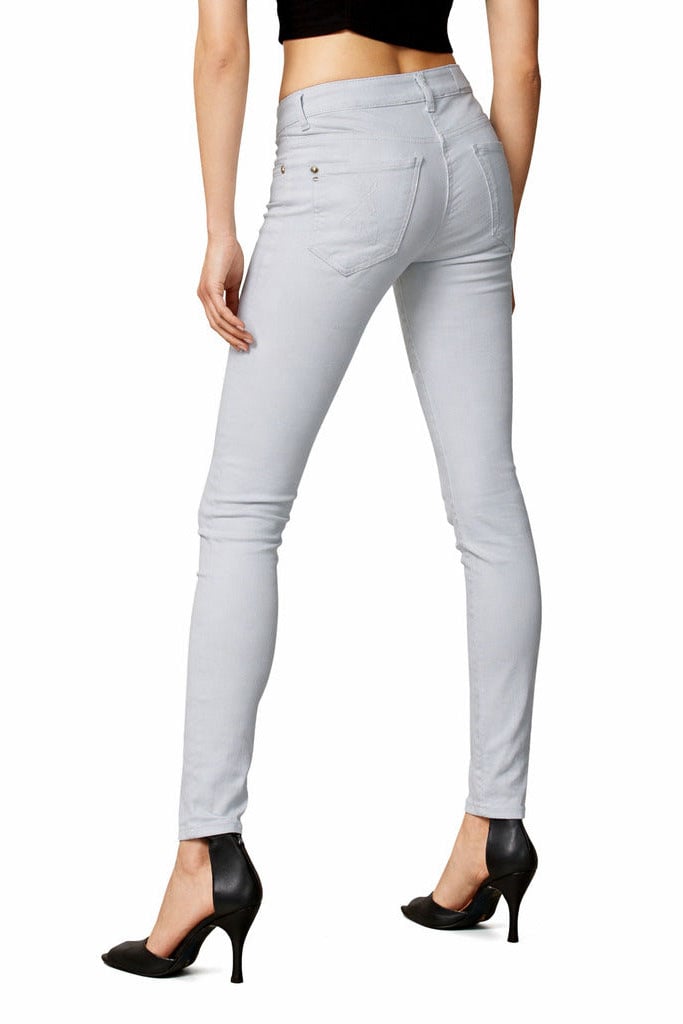 Patrizia Pepe Trousers Skinny Grigi Grijs