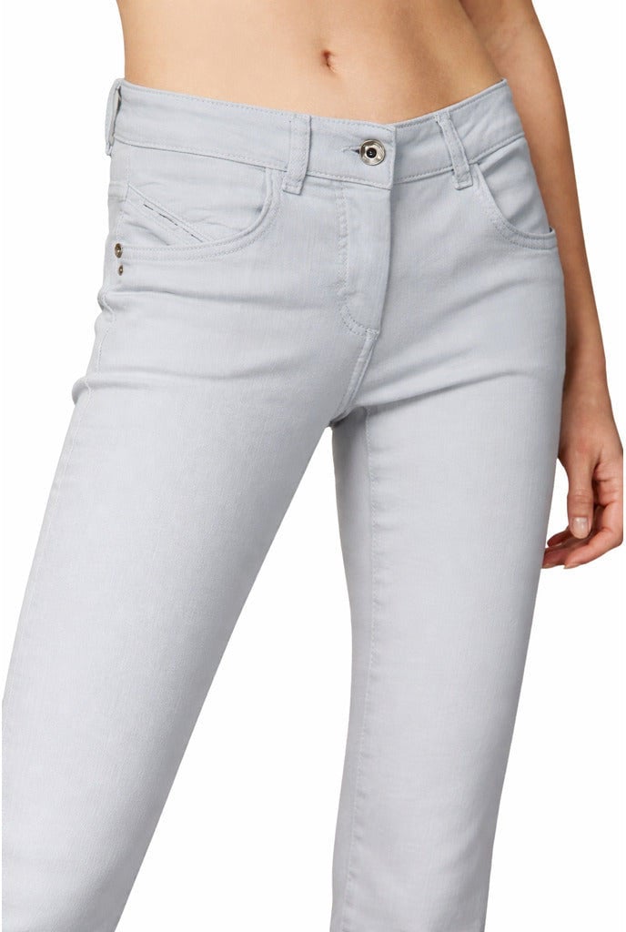 Patrizia Pepe Trousers Skinny Grigi Grijs