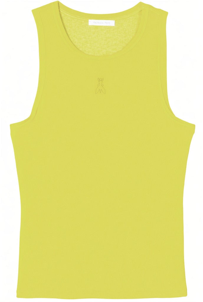 Patrizia Pepe Top Sunny Lime Geel