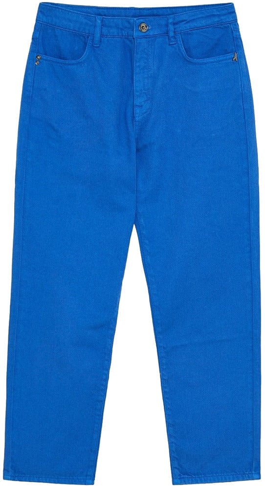 Patrizia Pepe Trousers Blu Ray Blauw