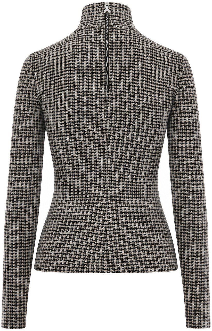 Patrizia Pepe Sweaters Gray&Brownmicrocheck Taupe