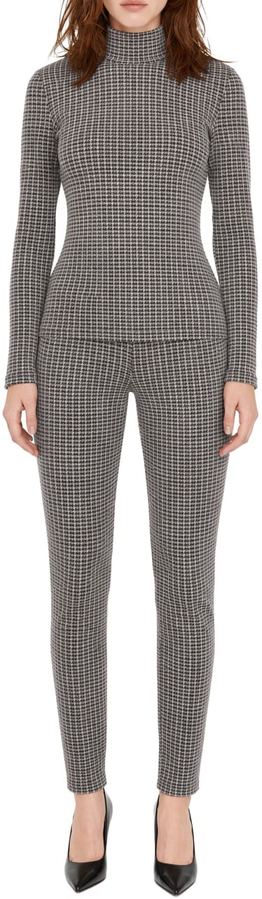 Patrizia Pepe Sweaters Gray&Brownmicrocheck Taupe