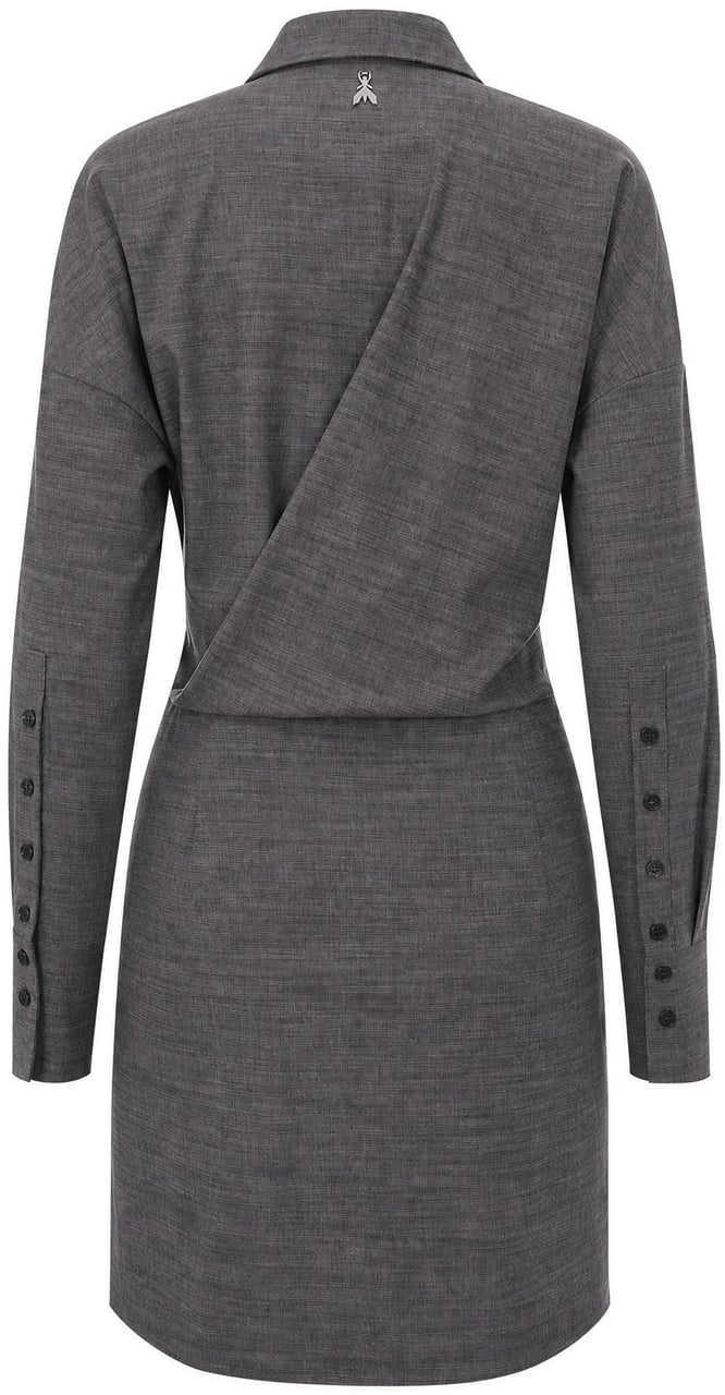 Patrizia Pepe Dresses Gray Flannel Grijs