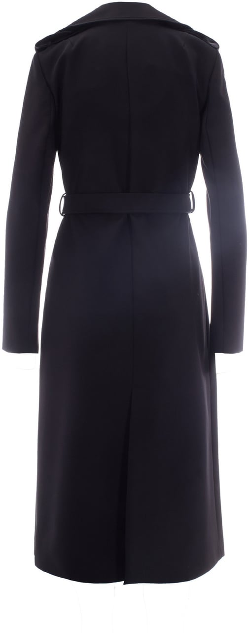 Patrizia Pepe Coats Nero Zwart