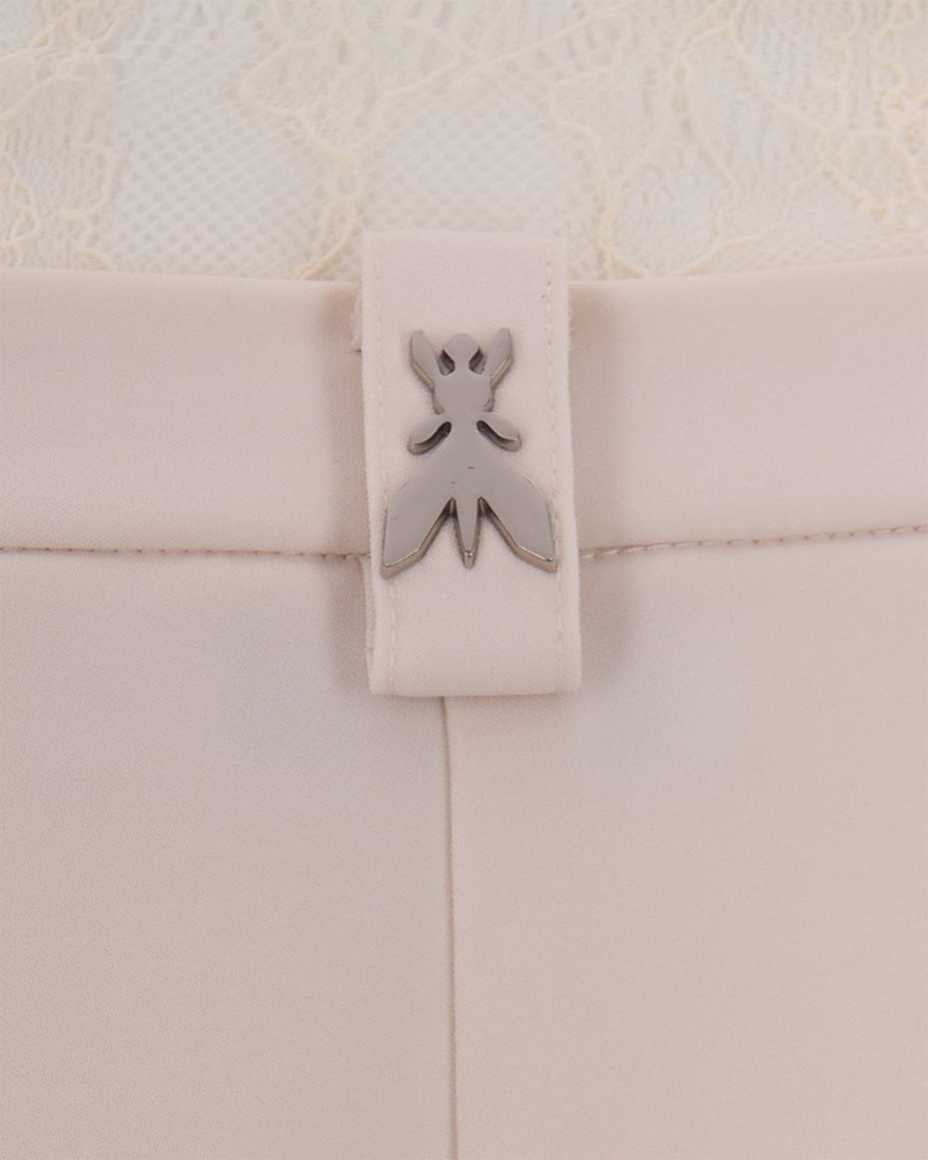 Patrizia Pepe Trousers Warm Ivory Wit