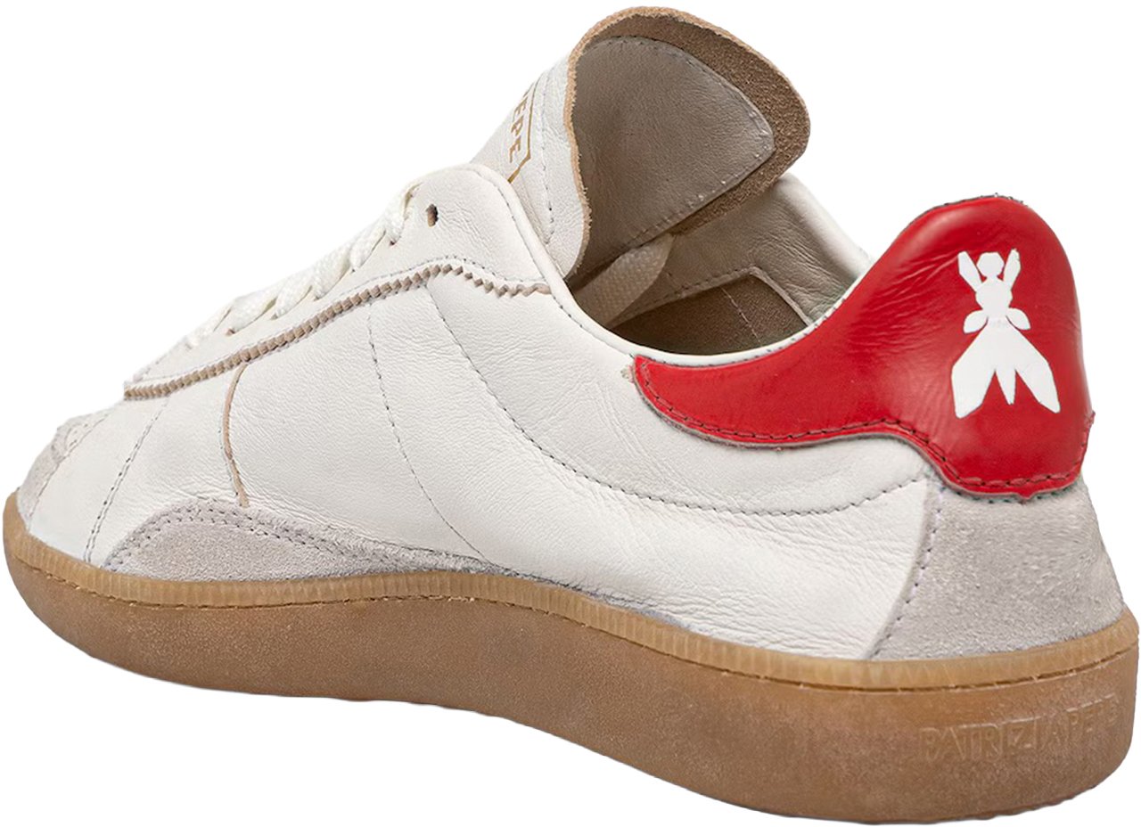 Patrizia Pepe Sneakers White & Red Wit