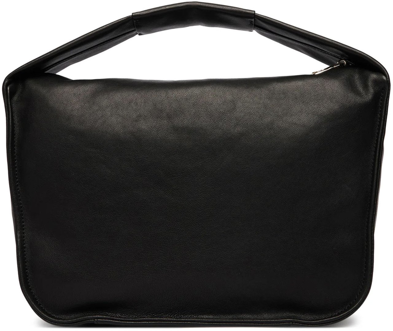 Patrizia Pepe Black Soft Shoulder Bag Zwart