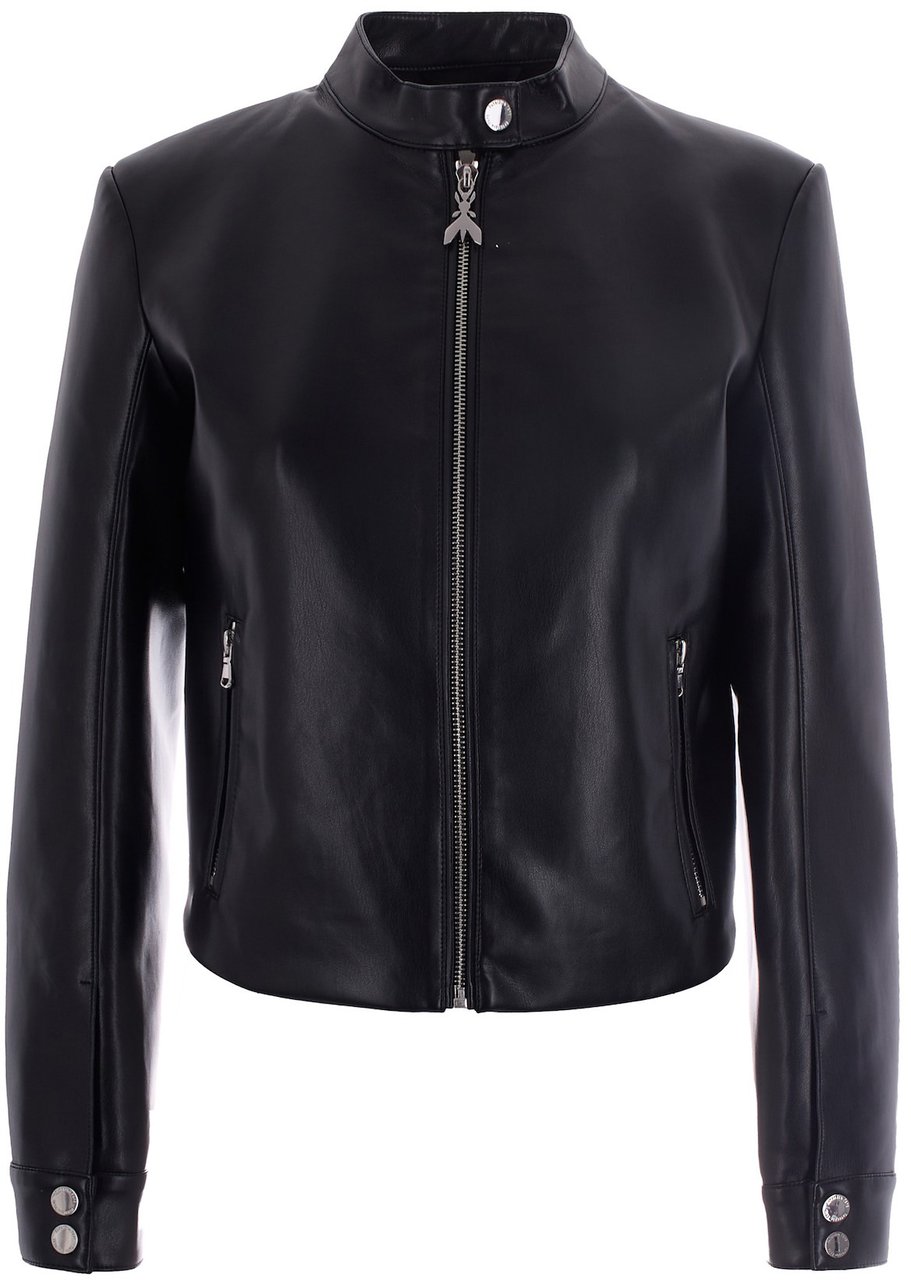 Patrizia Pepe Coats Nero Zwart