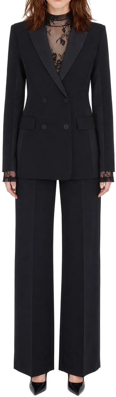 Patrizia Pepe Trousers Nero Zwart