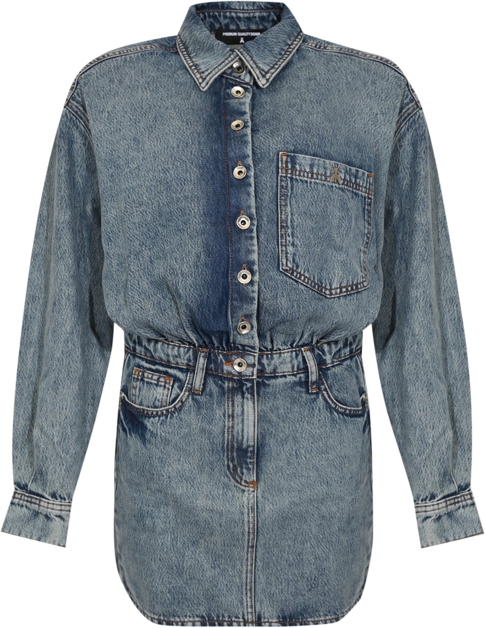 Patrizia Pepe Dresses New Warm Blue Wash Blauw