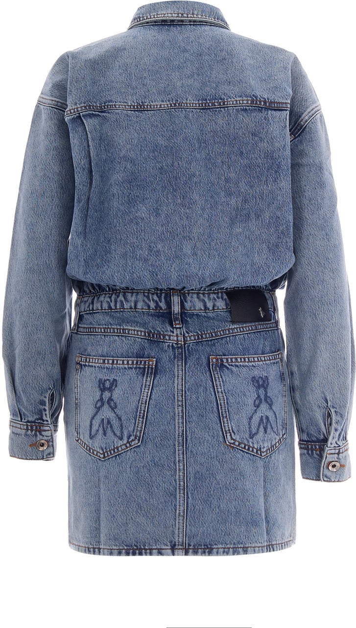 Patrizia Pepe Dresses New Warm Blue Wash Blauw